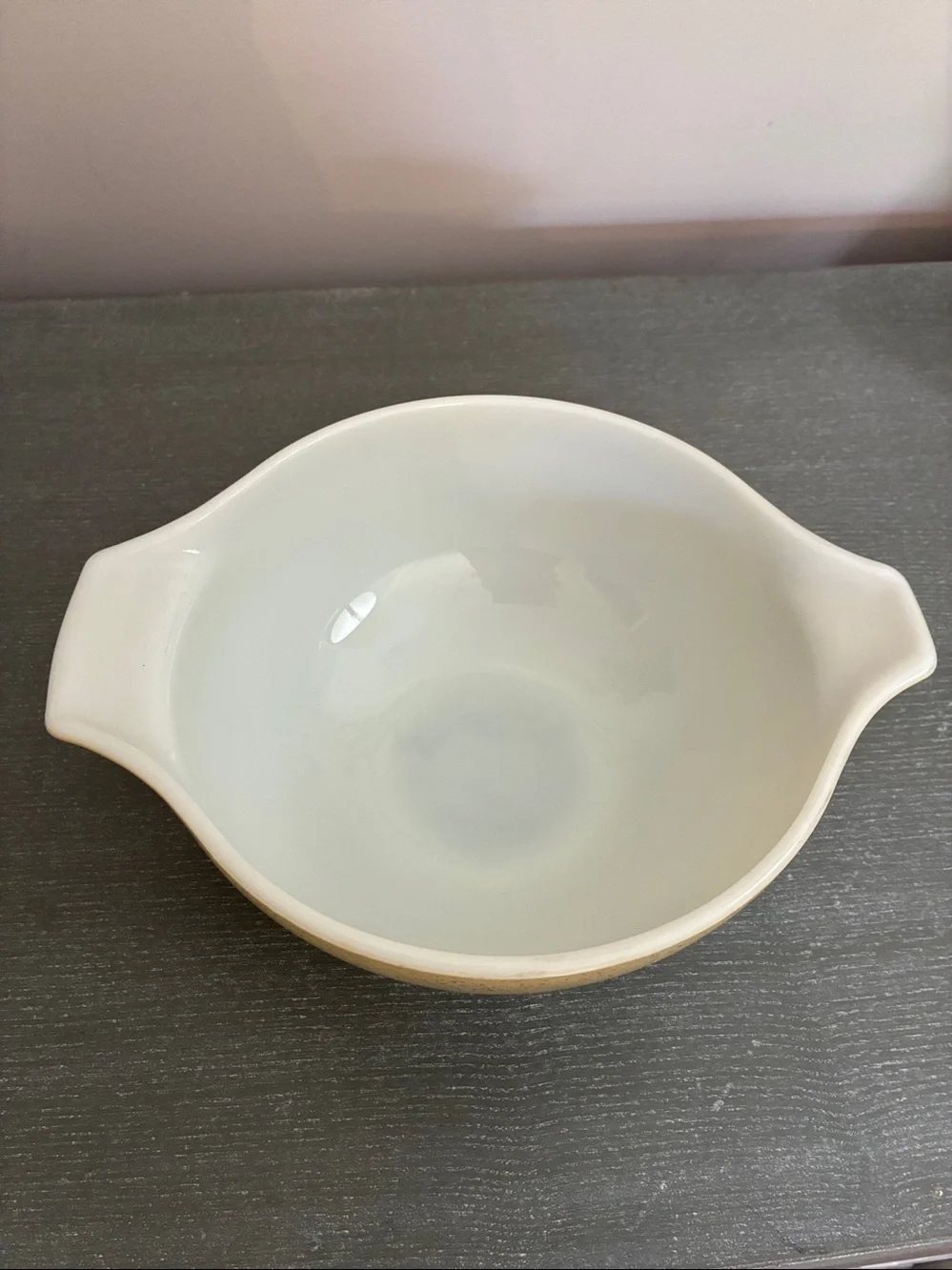 VINTAGE PYREX #442 FOREST FANCIES MUSHROOM CINDERELLA MIXING NESTING BOWL 1.5L